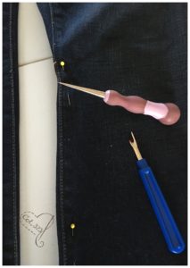 altering pant legs