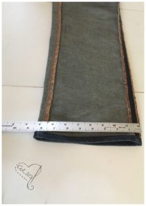 altering pant legs