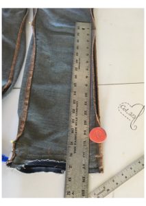 altering pant legs