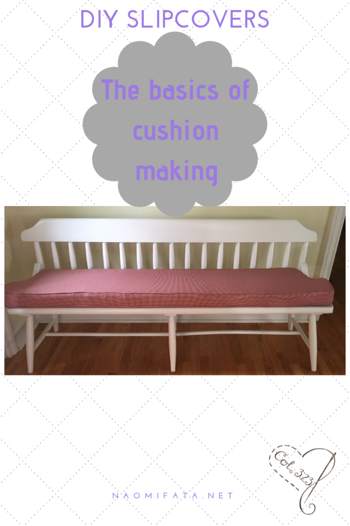 Learn the basic components of cushion making