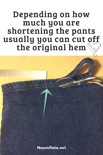 Learn how to hem a pair of jeans with a few simple tricks. Use the right thread and reduce the bulk in the seam area so that your stitches dont break