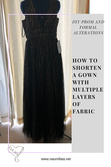 How to Shorten a Formal Dress - Threads
