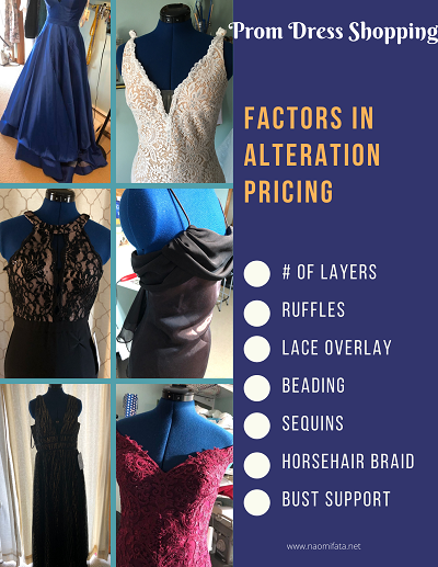 How much do prom alterations cost - Naomi Fata