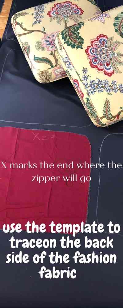 Making outdoor cushions