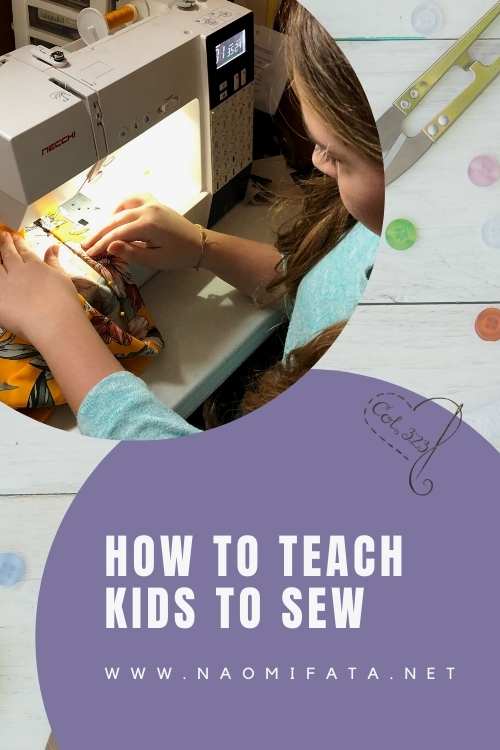Learn how to teach kids to sew