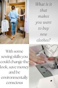Sewing skills that help reduce waste