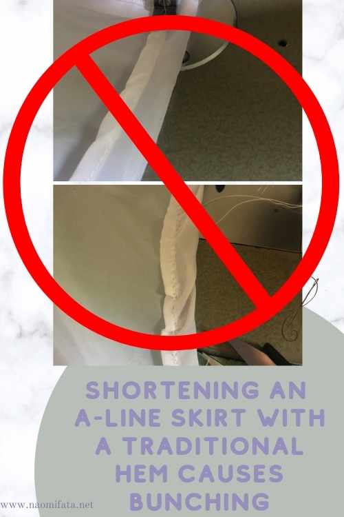 Easy ways to shorten lining