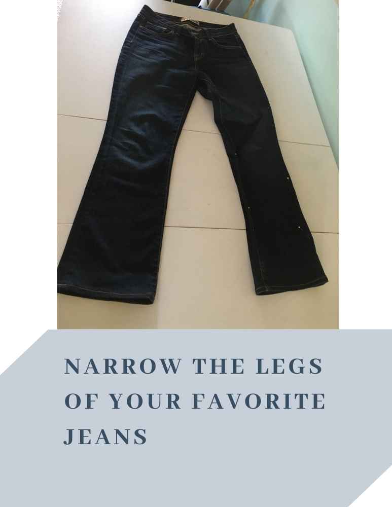 Fix wide leg jeans