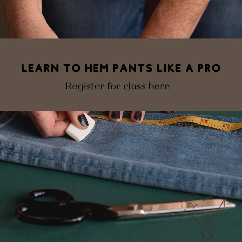 Learn to hem pants like a pro
